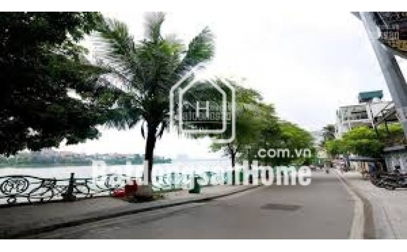 Bán 182m2 đất Mặt hồ Tây, mặt phố Từ Hoa, mặt tiền 10m, lô góc Tây Hồ,0935628686